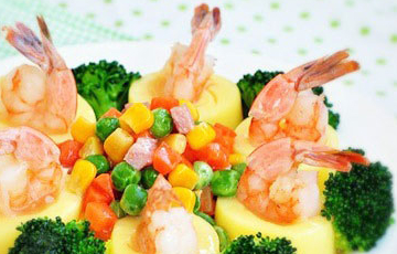 Đậu hũ hải sản